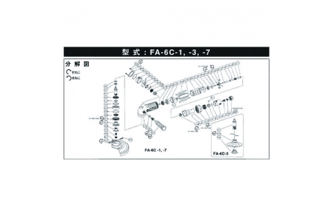 FUJI 不二空机 54156561 W-0014182-00过滤器（FA-6C-1用）