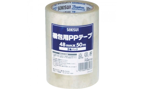 SEKISUI 积水化学 P30ST33 包装用PP胶带3卷包