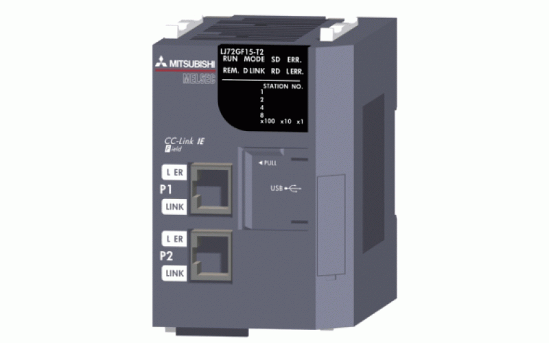 日本三菱 mitsubishi  LJ72GF15-T2-CM  PLC CC-Link IEField模块LJ72GF15-T2